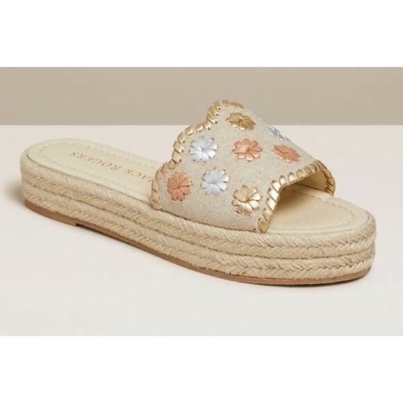 Jack Rogers Shoes - NWOB Jack Rogers Womens Platfom Espadrille Sandals Size 8